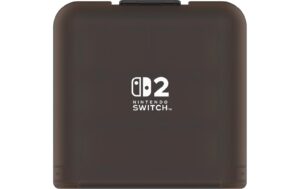 1989915_1 - Mediatech Nintendo Switch 2 Game Card Case schwarz Game Card Case für 24 Spiele