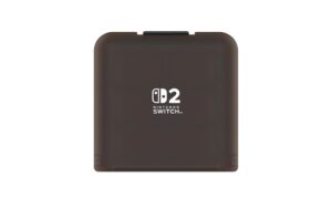 1989915_6 - Mediatech Nintendo Switch 2 Game Card Case schwarz Game Card Case für 24 Spiele