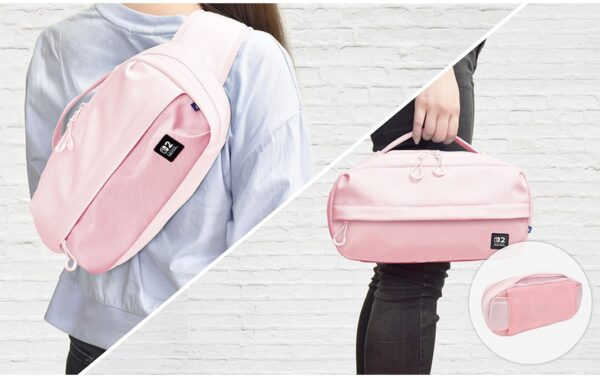 1989918_4 - Mediatech Nintendo Switch 2 Shoulder Bag Pink Switch 2 Umhängetasche