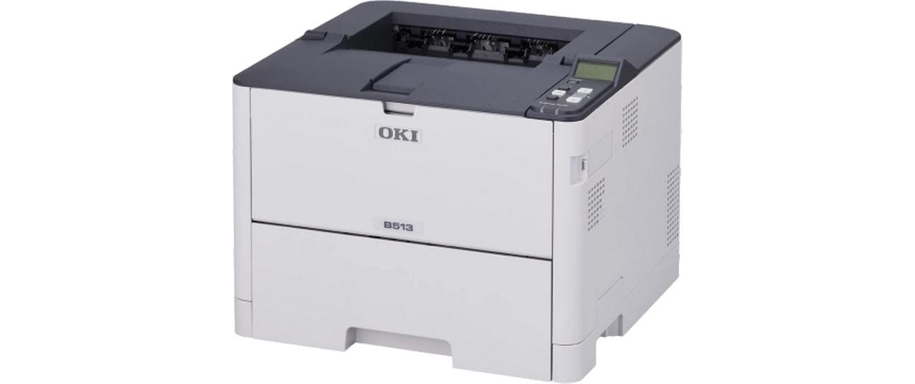 1990808 - Mediatech OKI LED Monolaser B513DN, A4,USB 2.0/LAN 1200x1200dpi, 512MB RAM, 45S./Min., PCL+PS3