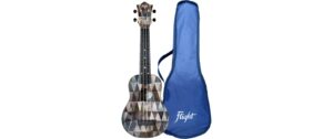 1990883_2 - Mediatech Flight Travel Ukulele Soprano ABS - Arcana Ukulele, Gigbag