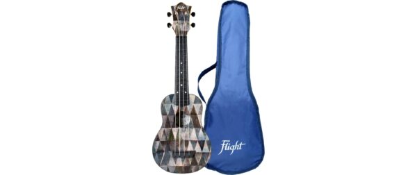 1990883_2 - Mediatech Flight Travel Ukulele Soprano ABS - Arcana Ukulele, Gigbag