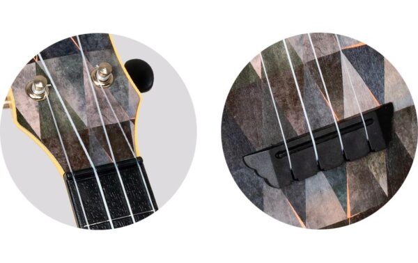 1990883_3 - Mediatech Flight Travel Ukulele Soprano ABS - Arcana Ukulele, Gigbag