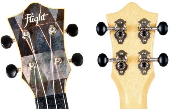 1990883_4 - Mediatech Flight Travel Ukulele Soprano ABS - Arcana Ukulele, Gigbag