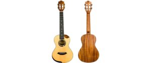 1990895_1 - Mediatech Flight Princess Victoria Uku Tenor Spruce Ukulele, Gigbag, PU