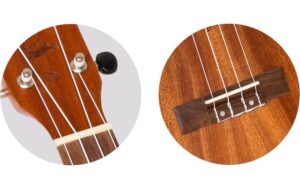 1990915_1 - Mediatech Flight Ukulele Bariton - Sapele Ukulele, Gigbag