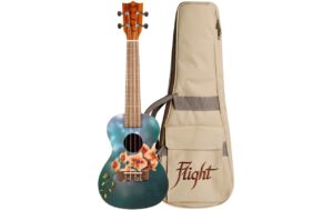 1990925_1 - Mediatech Flight Ukulele Concert - Orchid Ukulele, Gigbag