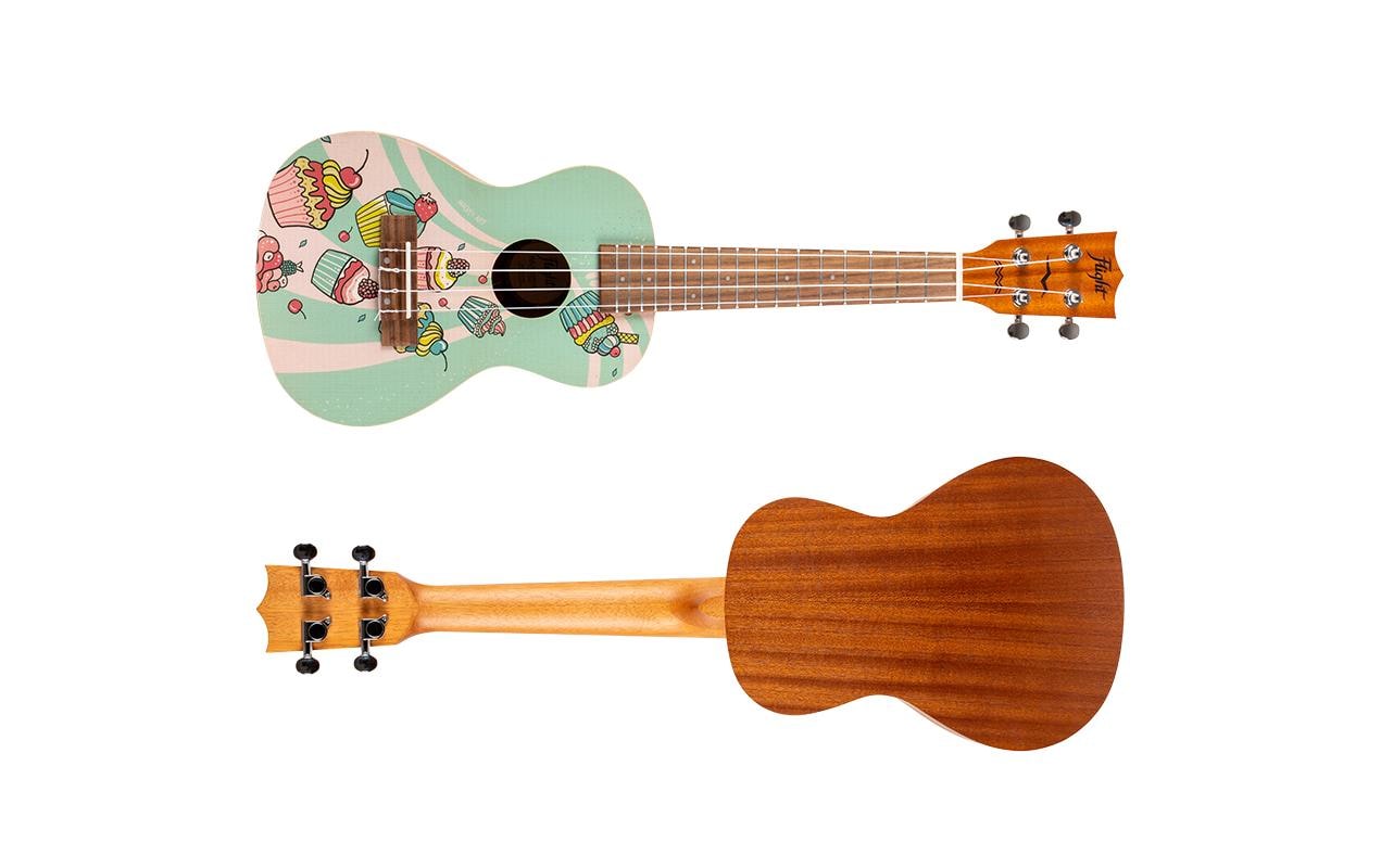 1990929_1 - Mediatech Flight Ukulele Concert - Cupcake Ukulele, Gigbag