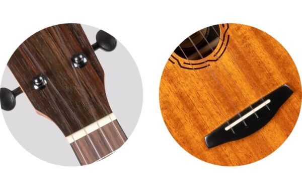 Flight Ukulele Soprano - Solid Mahogany Ukulele, Gigbag