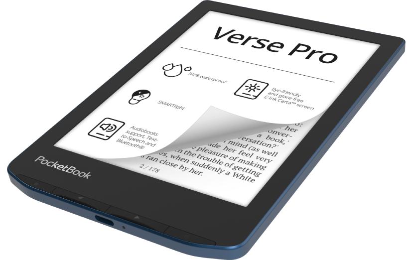 1991263_1 - Mediatech PocketBook Verse Pro Azure Blue 6 E-Ink Carta™, 16GB Speicher