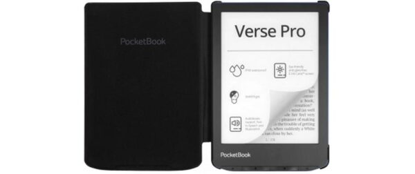 1991267_3 - Mediatech PocketBook Shell Cover Black 6, Verse Lite / Verse / Verse Pro / -Color