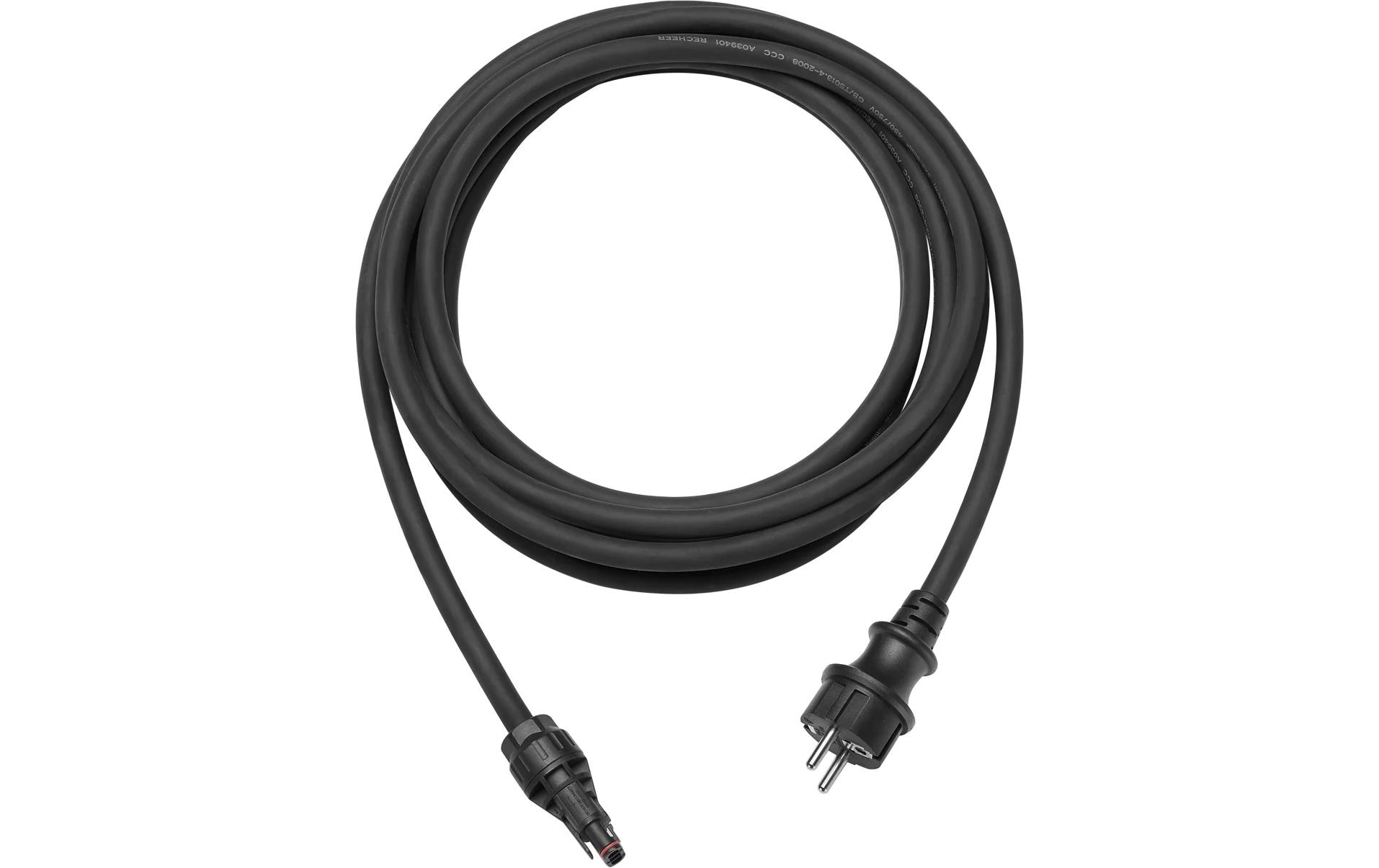 1991358 - Mediatech EcoFlow STREAM BKW-AC Cable 5m CH-Version Schwarz kaufen Schweiz | Mediatech.ch