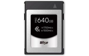 Wise CFexpress Type B PRO 640GB Red Edition