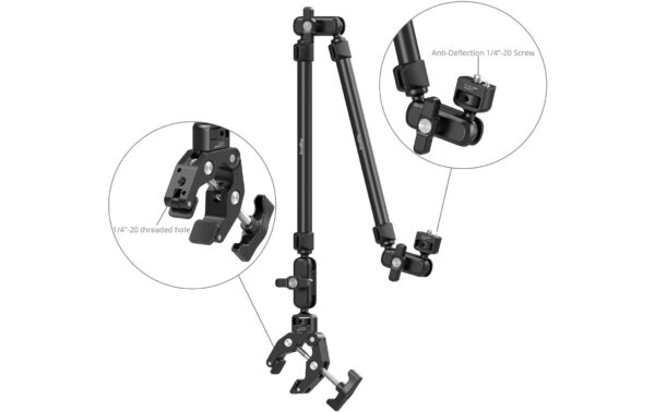 1993190_3 - Mediatech SmallRig Desktop Magic Arm with Crab-Shaped Clamp Kit