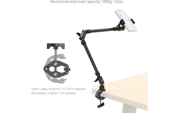 1993190_5 - Mediatech SmallRig Desktop Magic Arm with Crab-Shaped Clamp Kit