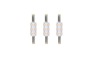 Plug & Shine LED Stecksockel Naima Ersatz Ersatzleuchtmittel 3er-Set 2200K 90lm