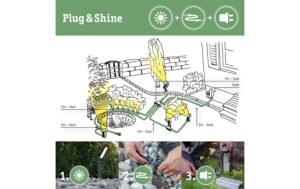 1993267_4 - Mediatech Plug & Shine LED Stecksockel Naima Ersatz Ersatzleuchtmittel 3er-Set 4000K 100lm