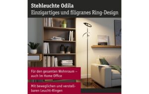 1993274_1 - Mediatech LED Stehleuchte Odila Tunable White 2x1200 White 2x1200lm 2x10,4W Schwarz matt, Chrom