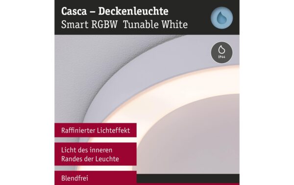 1993280_2 - Mediatech LED Deckenleuchte Smart Home Zigbee 3.0 44 RGBW+ 1750lm 230V 20W dimmbar ws matt