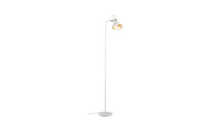 Stehleuchte Juna E14 max. 20W Weiss matt 20W Weiss matt, Champagner Metall