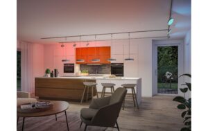 URail Schienenspot Smart Home Zigbee 3.0 500lm 7,5W RGBW+ dimmbar 230V Chrom matt