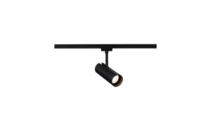 URail Schienenspot Theron Einzelspot 1020l 1020lm 11W 3000K dimmbar 230V Schwarz matt