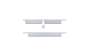 URail Lightbar 3-Step-Dim Zelos 1050lm 10W 1050lm 10W 3000K dimmbar 230V Chrom matt