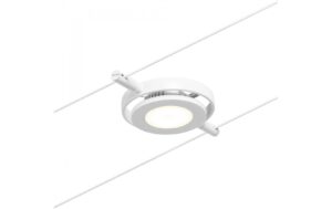 1993354_3 - Mediatech CorDuo LED Seilsystem RoundMac Basisset 5x 5x200lm 5x4,5W 3000K 230/12V Weiss, Chrom