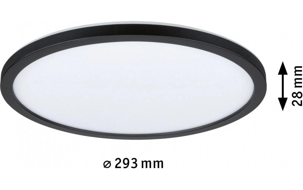 1993362_1 - Mediatech LED Panel Atria Shine Backlight rund 293mm rund 293mm 16W 1600lm 3000K Schwarz