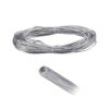 CorDuo Seilsystem Spannseil 20m 2,5qmm Spannseil 20m 2,5qmm Transparent