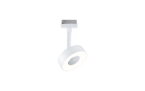 URail Schienenspot Circle Einzelleuchte 18 180lm 5W 3000K dimmbar 230V Signalweiss