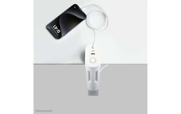 1993505_7 - Mediatech Neomounts VOLT Desk Clamp socket with Quick-charge USB Ports