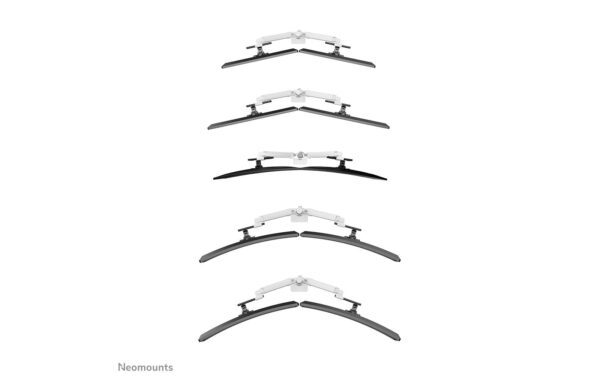 1993514_3 - Mediatech Neomounts NEXT One SL Desk Mount double display, sliding VESA