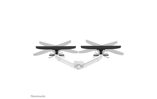 1993514_8 - Mediatech Neomounts NEXT One SL Desk Mount double display, sliding VESA
