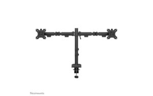 1993518_2 - Mediatech Neomounts NERO Desk Mount Double Flat Screen