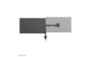 1993518_5 - Mediatech Neomounts NERO Desk Mount Double Flat Screen
