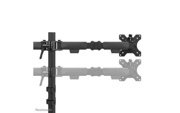 1993518_7 - Mediatech Neomounts NERO Desk Mount Double Flat Screen