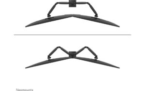 1993518_8 - Mediatech Neomounts NERO Desk Mount Double Flat Screen