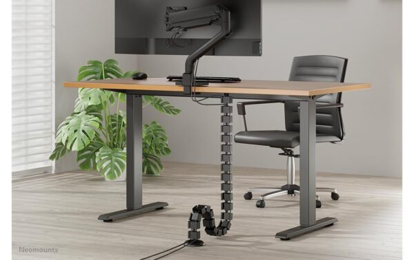 1993538_7 - Mediatech Neomounts Cable Spine Organizer for sit/stand desk frames