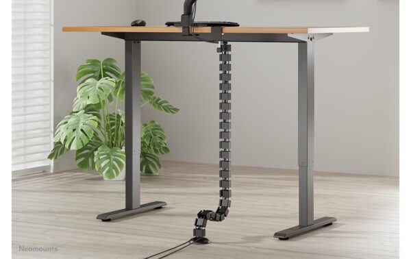 Neomounts Cable Spine Organizer for sit/stand desk frames