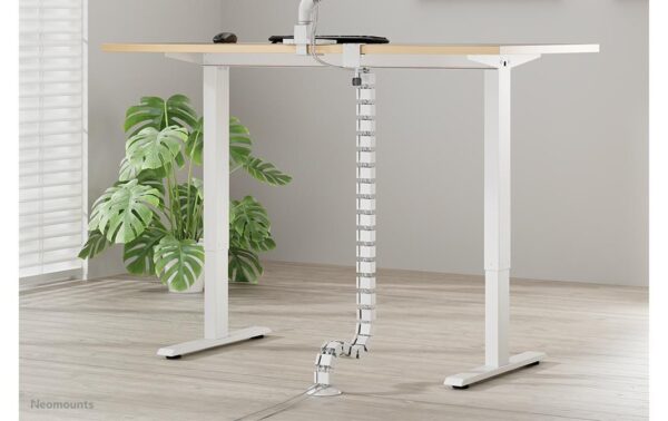 Neomounts Cable Spine Organizer for sit/stand desk frames