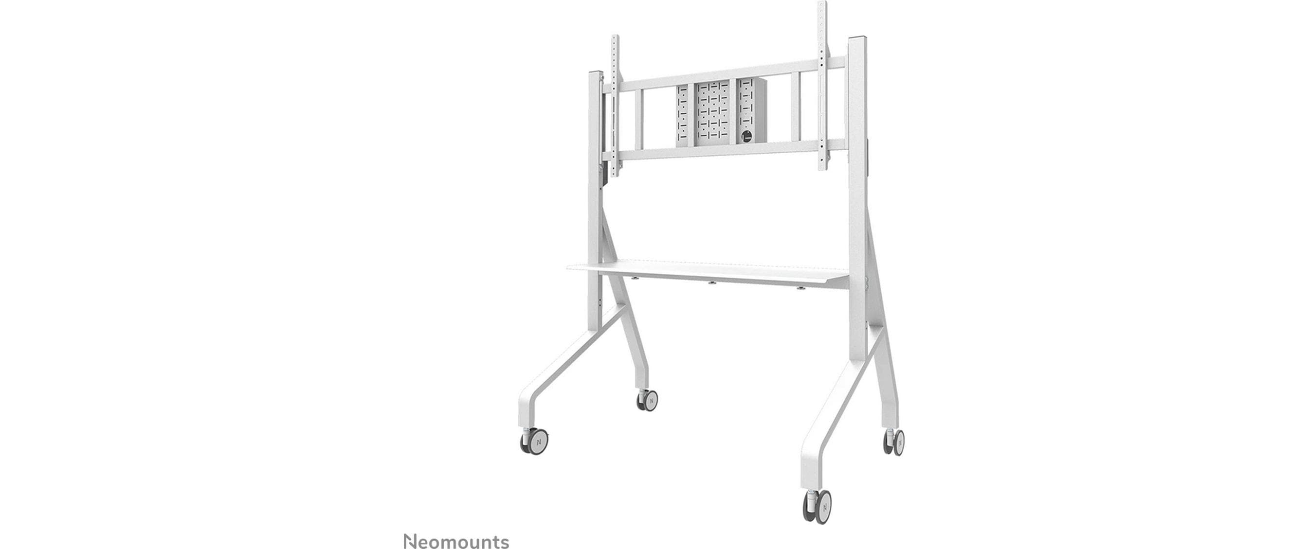 1993557_1 - Mediatech Neomounts MOVE Go XL Mobile Floor Stand (fast install, height adjustable)