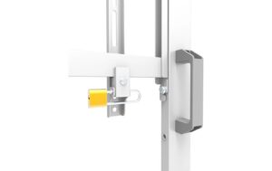 1993557_8 - Mediatech Neomounts MOVE Go XL Mobile Floor Stand (fast install, height adjustable)