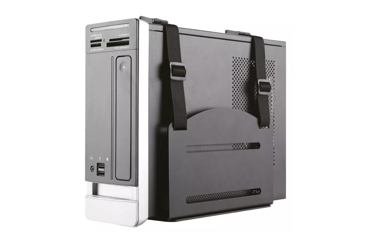 1993587 - Mediatech Neomounts CPU Holder (wall mount / depth: 12-21 cm) kaufen Schweiz | Mediatech.ch
