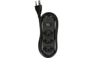 Max Hauri Steckdosenleiste Basic Line 3x Typ 13 sz sw Schalter 1.5m Green+Fair kaufen | Mediatech.ch