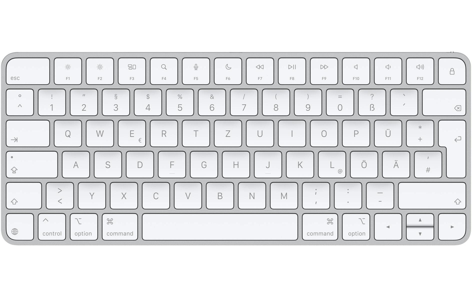 1994288 - Mediatech Apple Magic Keyboard DE Layout Bluetooth Keyboard, DE kaufen Schweiz | Mediatech.ch