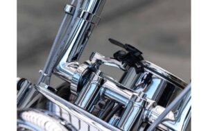 1994466_1 - Mediatech Motorcycle Handlebar Mount Pro Chrome - Large