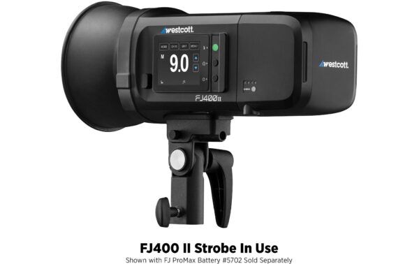 1994981_2 - Mediatech Westcott FJ400 II Touchscreen Strobe with FJ Pro AC/DC Battery (400Ws)