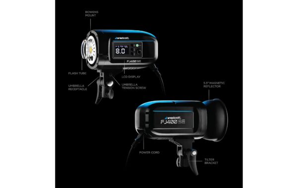1994986_5 - Mediatech Westcott FJ400-SE 2-Light Studio Strobe Kit with FJ-X3 M Wireless Trigger (220V)