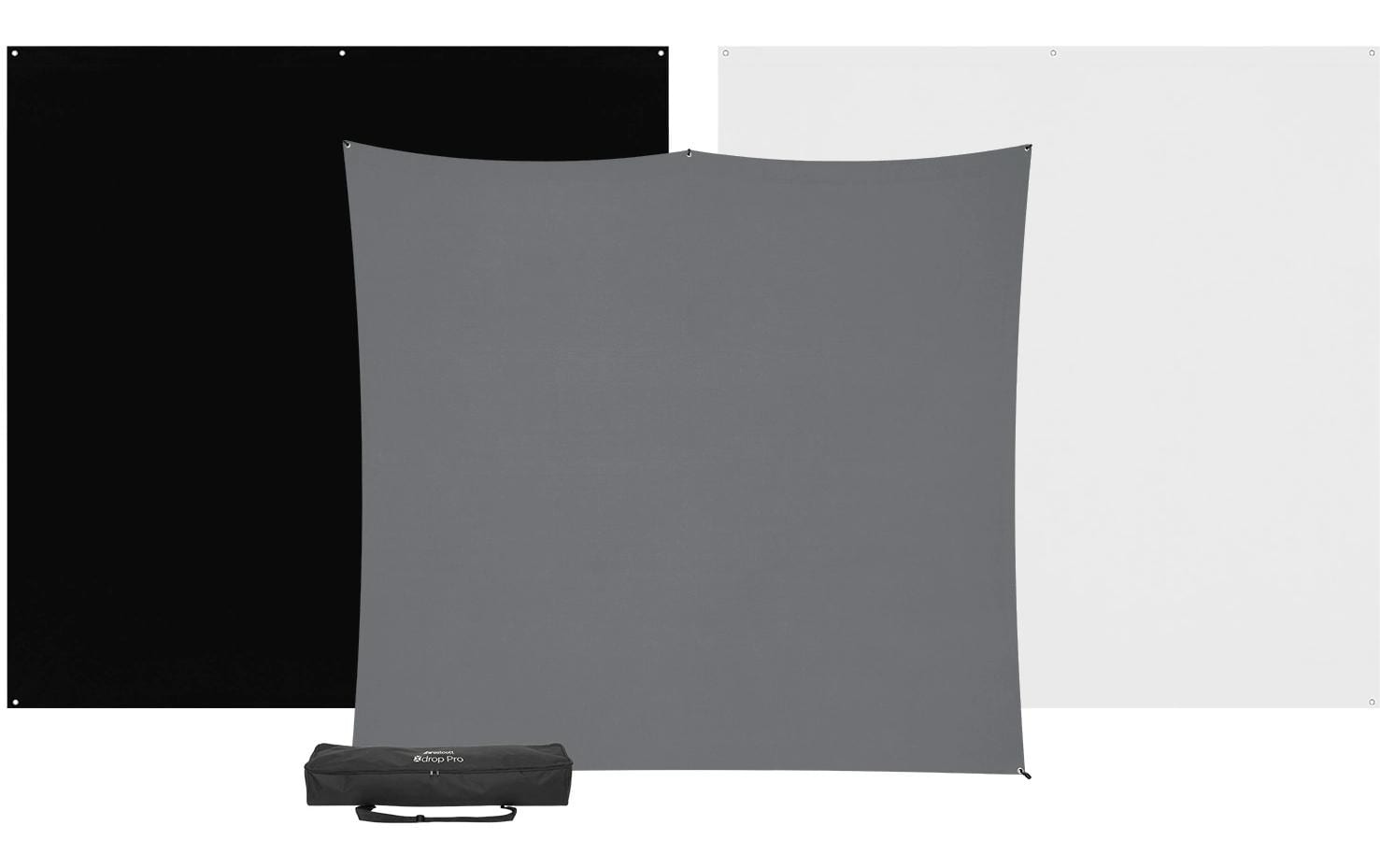 1995006_1 - Mediatech Westcott X-Drop Pro 3-Pack Backdrop Kit 8x8